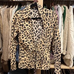 Zara Animal Print Women's Top